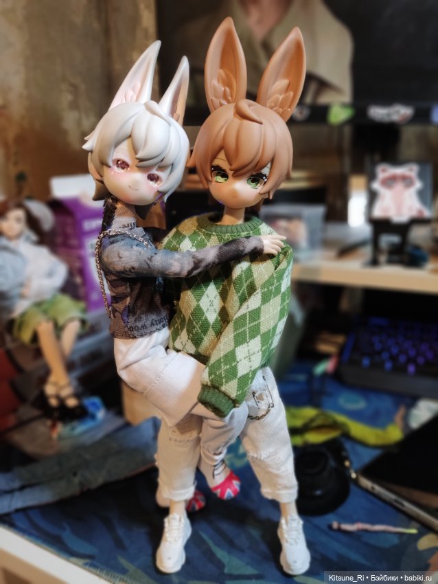 Заячьи-лисаечьи нежности — Куклы и тела UFdoll (ЮФдолл): Blind Box (фото 5)