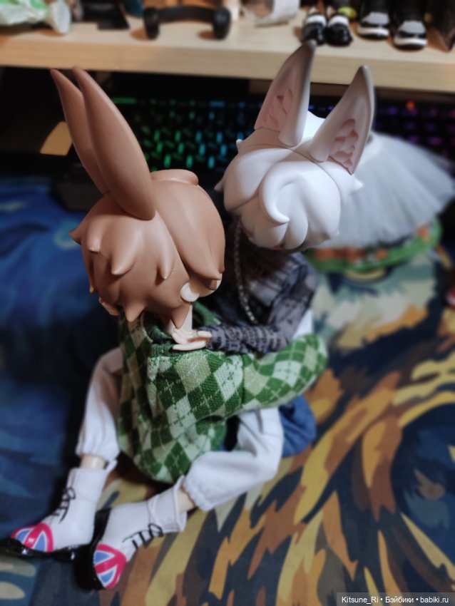 Заячьи-лисаечьи нежности — Куклы и тела UFdoll (ЮФдолл): Blind Box