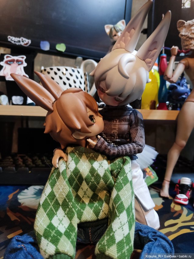 Заячьи-лисаечьи нежности — Куклы и тела UFdoll (ЮФдолл): Blind Box