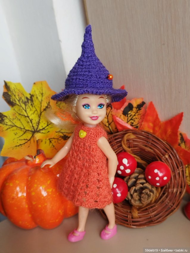 Совсем миниатюрная тыквенная Феечка 🎃🎃🎃 (фото 2)