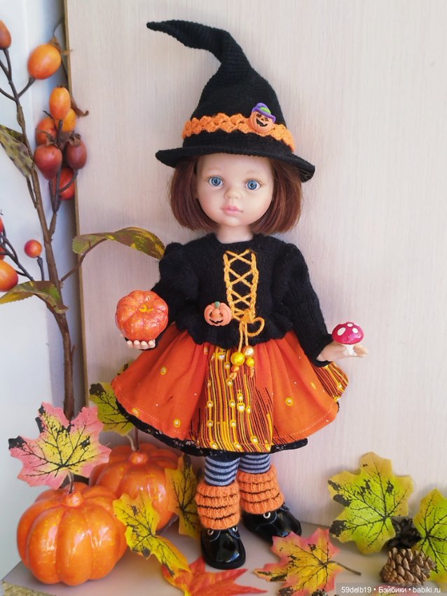 Яркий тыквенный 🎃🍁 наряд для паолочки