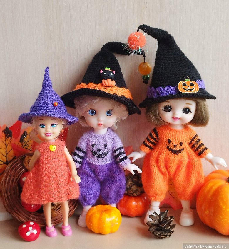 Совсем миниатюрная тыквенная Феечка 🎃🎃🎃 (фото 8)