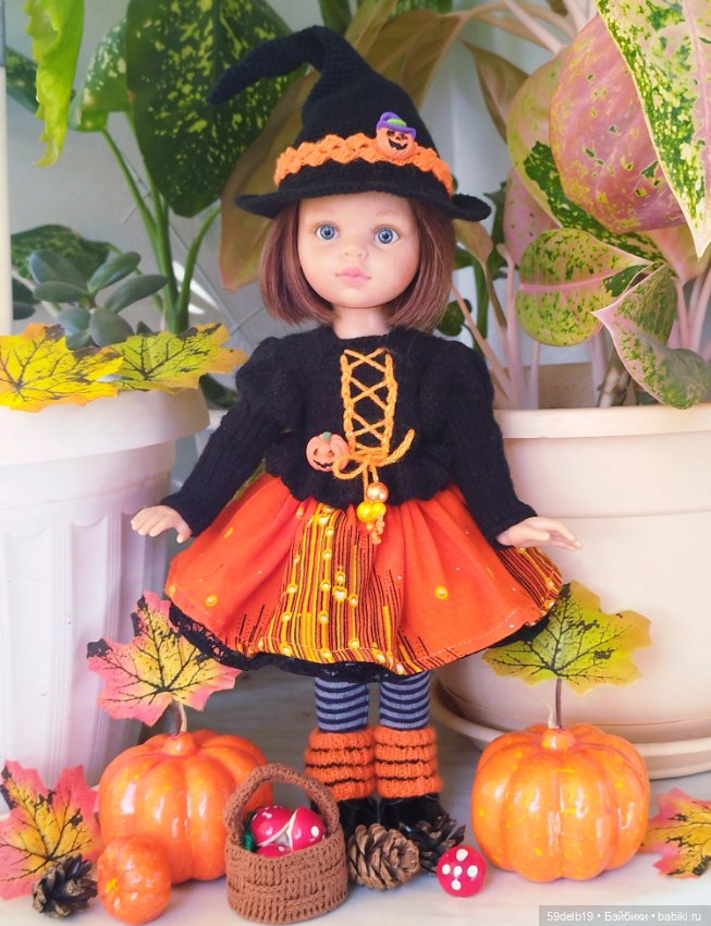 Яркий тыквенный 🎃🍁 наряд для паолочки (фото 6)