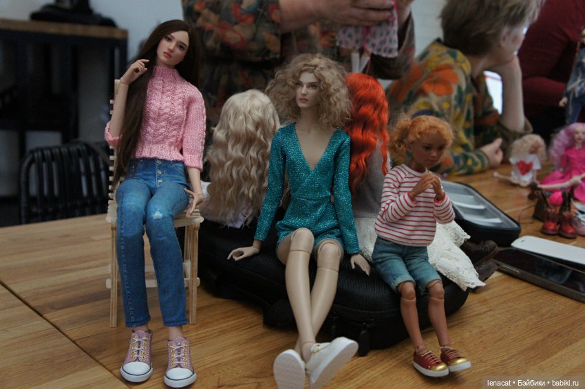 Встреча коллекционеров авторских кукол бжд. Москва. Тишинка