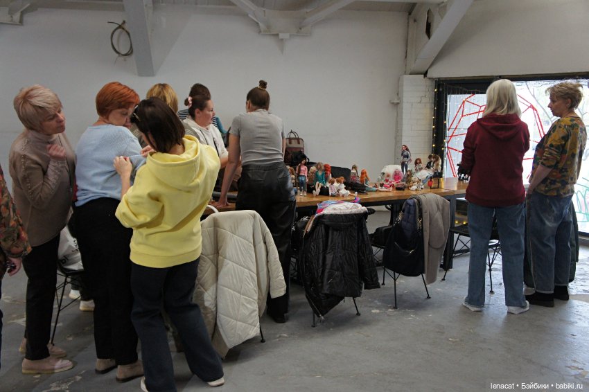 Встреча коллекционеров авторских кукол бжд. Москва. Тишинка