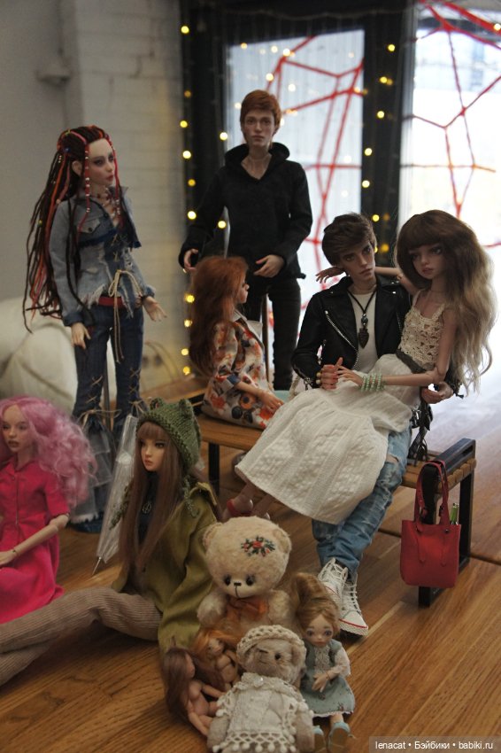 Встреча коллекционеров авторских кукол бжд. Москва. Тишинка (фото 8)