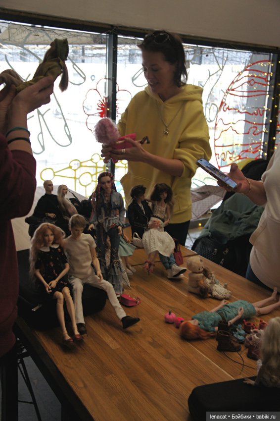 Встреча коллекционеров авторских кукол бжд. Москва. Тишинка