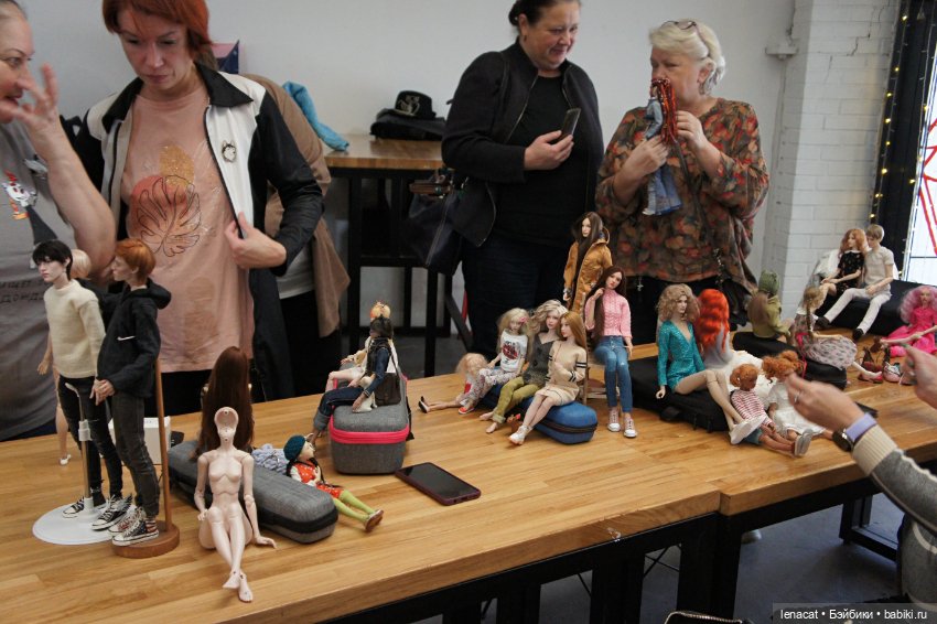 Встреча коллекционеров авторских кукол бжд. Москва. Тишинка