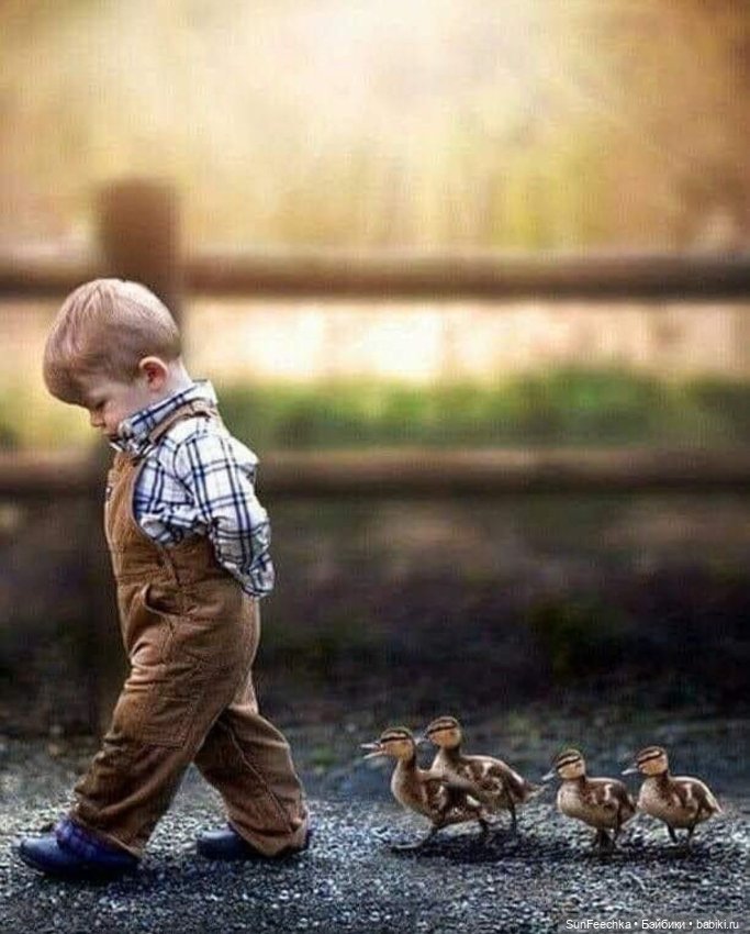Ребята и зверята — Дети: красивые фото