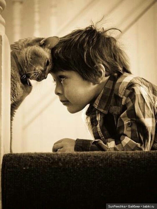 Ребята и зверята — Дети: красивые фото