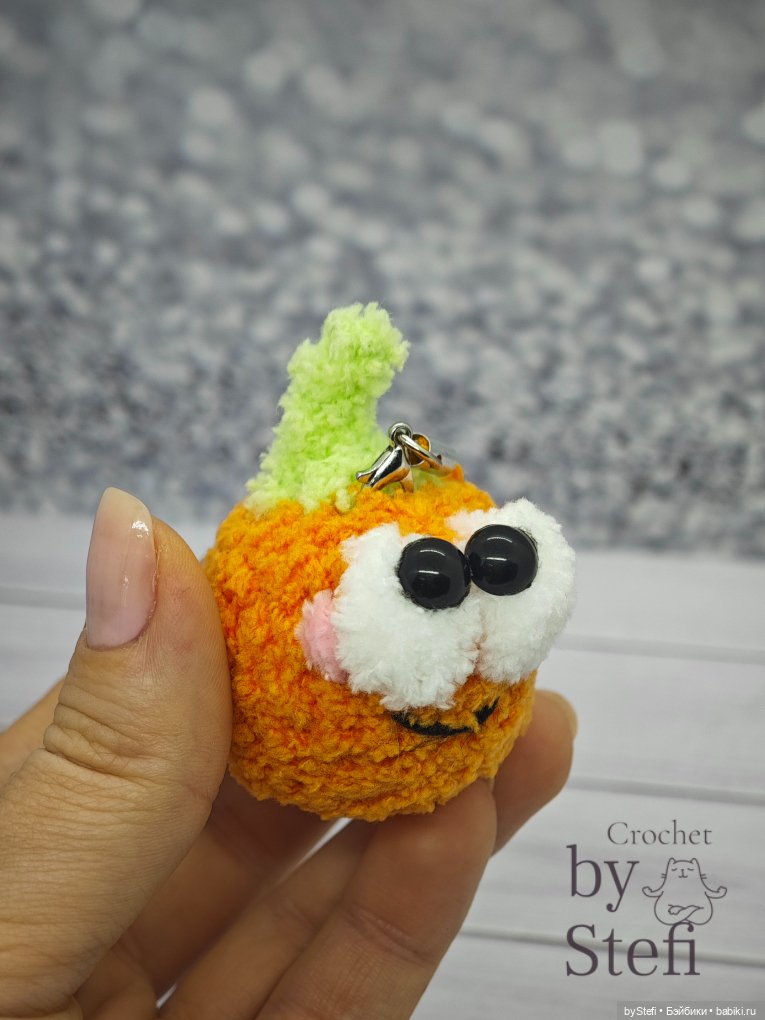 Тыквочка — Вязаные игрушки и амигуруми: крючком (фото 7)