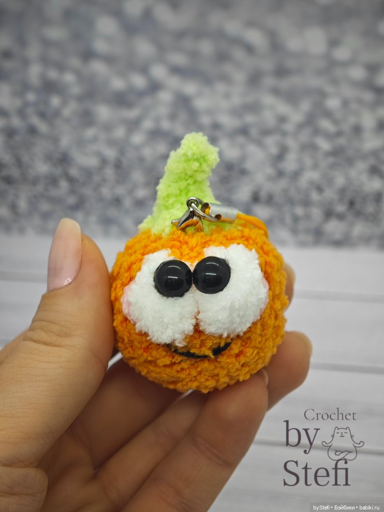 Тыквочка — Вязаные игрушки и амигуруми: крючком (фото 6)