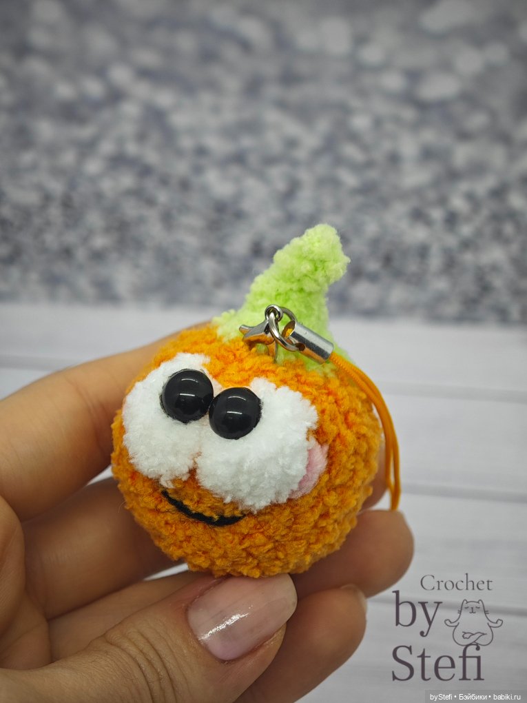 Тыквочка — Вязаные игрушки и амигуруми: крючком (фото 9)