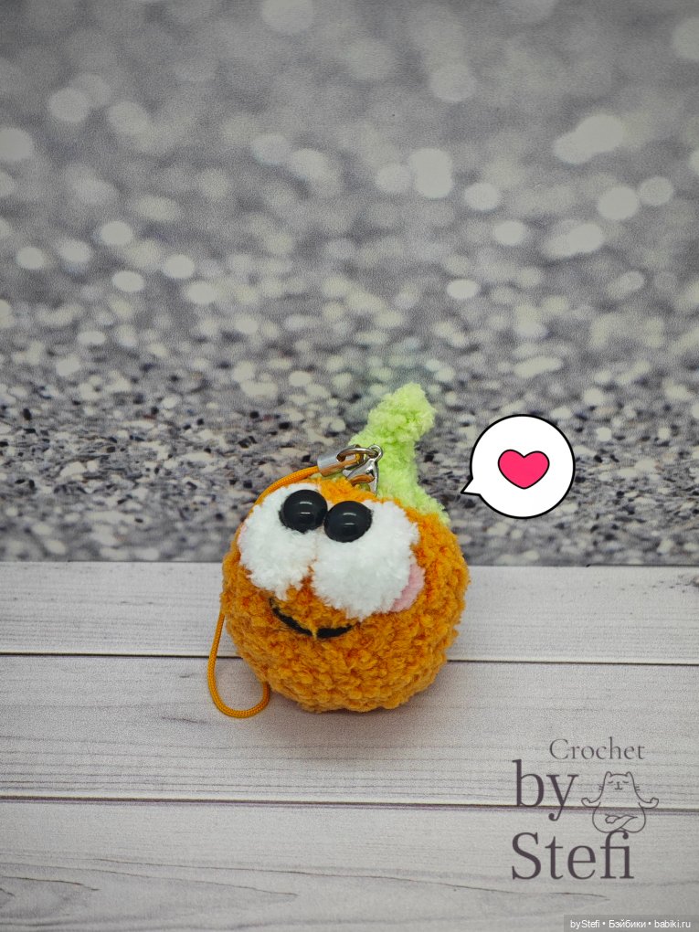 Тыквочка — Вязаные игрушки и амигуруми: крючком (фото 10)
