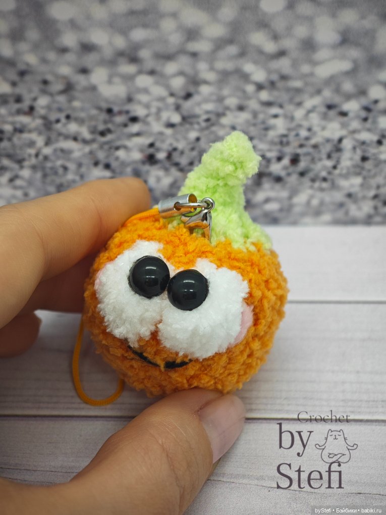 Тыквочка — Вязаные игрушки и амигуруми: крючком (фото 4)