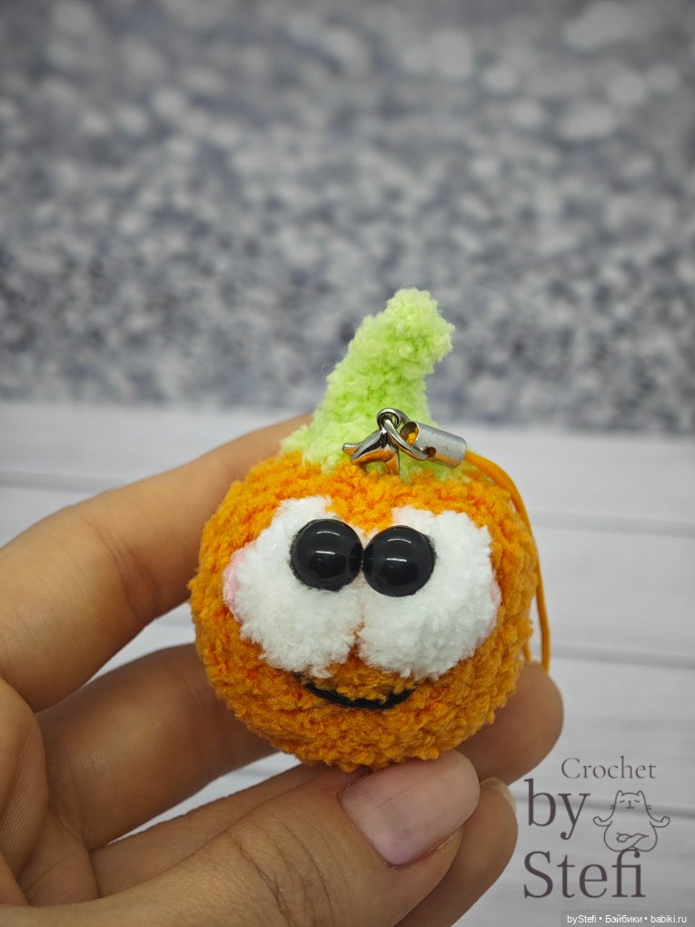 Тыквочка — Вязаные игрушки и амигуруми: крючком (фото 8)