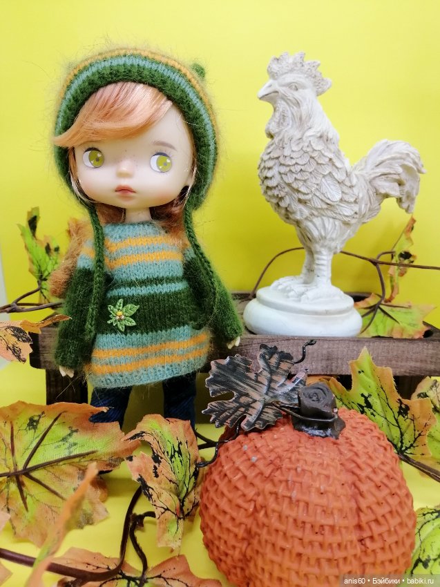 Уютная осень — Одежда и обувь для кукол своими руками: фото