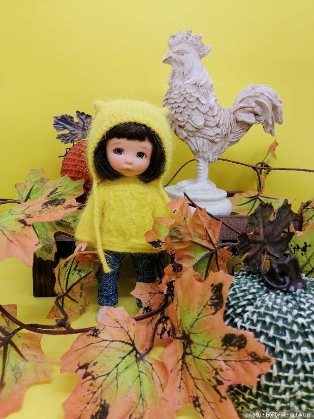 Уютная осень — Одежда и обувь для кукол своими руками: фото (фото 6)
