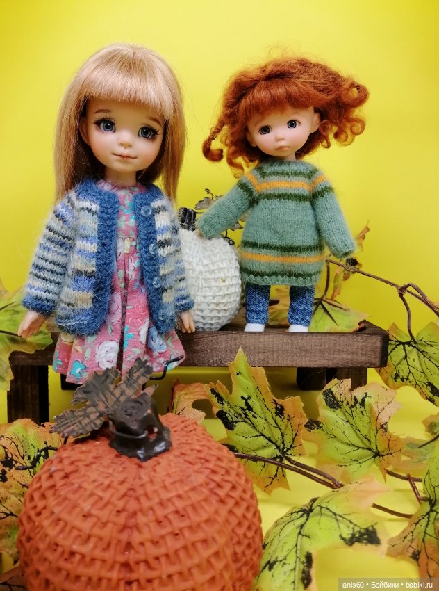 Уютная осень — Одежда и обувь для кукол своими руками: фото (фото 4)
