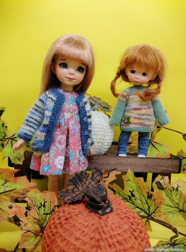 Уютная осень — Одежда и обувь для кукол своими руками: фото (фото 3)