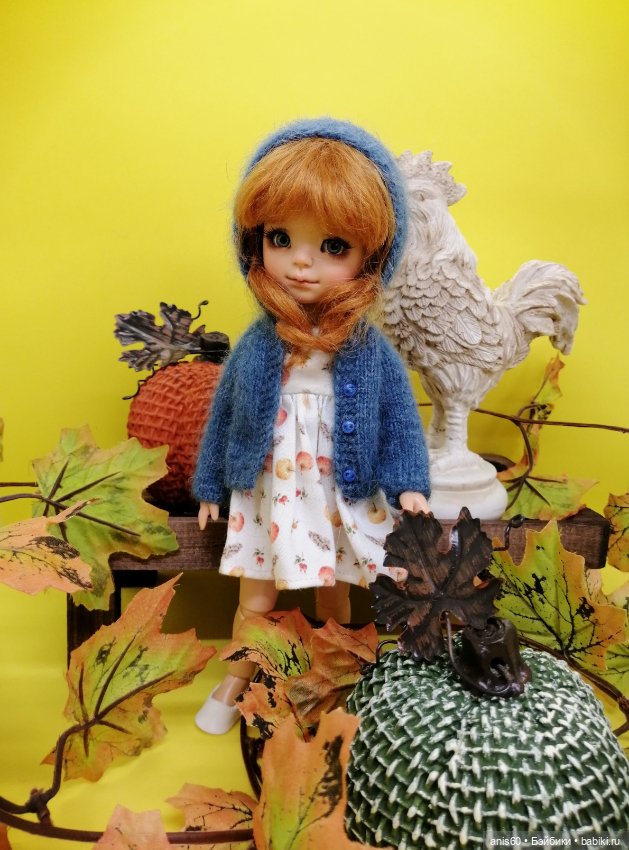 Уютная осень — Одежда и обувь для кукол своими руками: фото (фото 9)