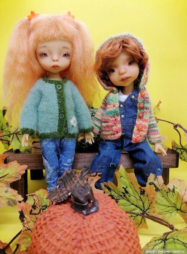 Уютная осень — Одежда и обувь для кукол своими руками: фото (фото 2)