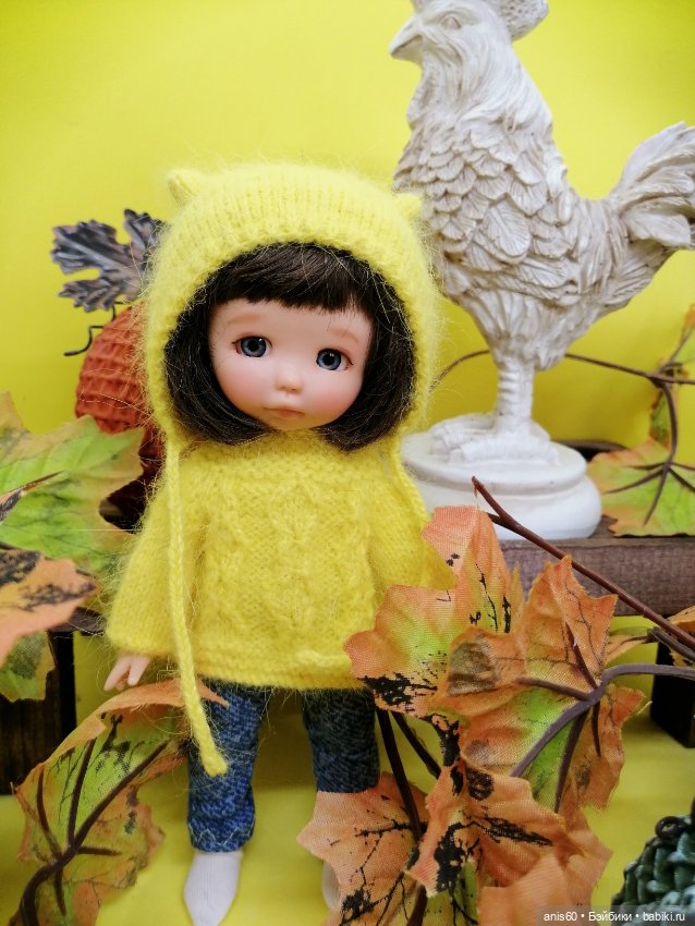 Уютная осень — Одежда и обувь для кукол своими руками: фото (фото 5)