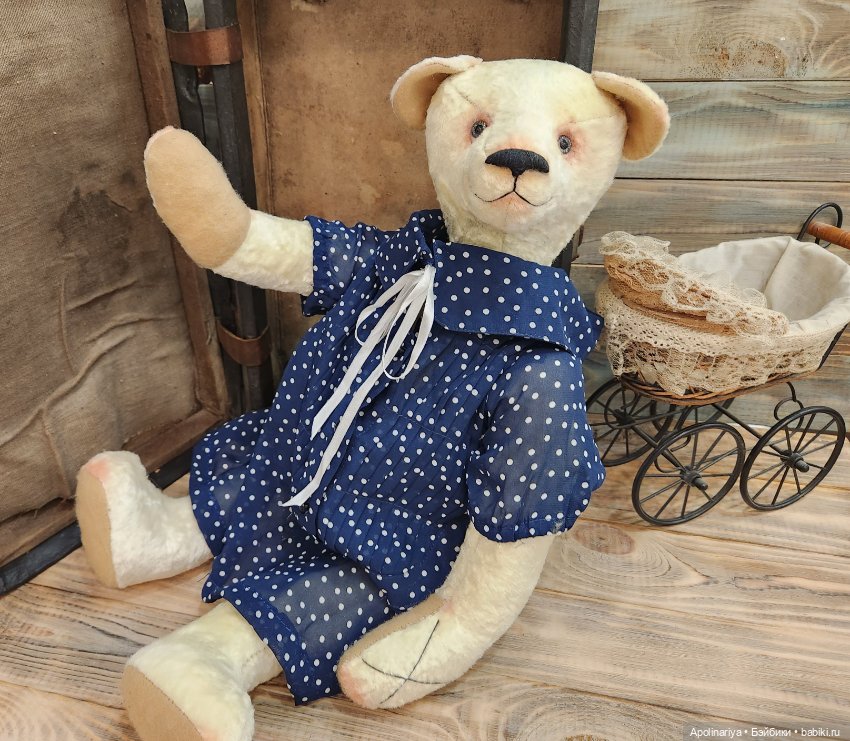 Barbara — Авторские мишки Тедди и друзья: фото (фото 9)