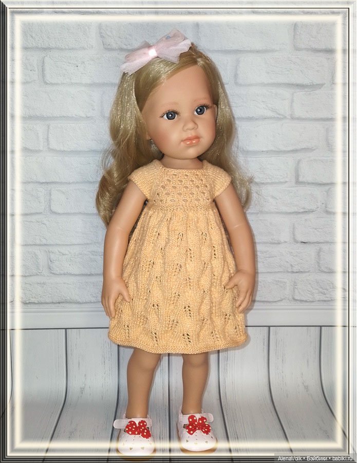 Новое платье Сашеньки — Одежда и обувь для кукол своими руками: фото