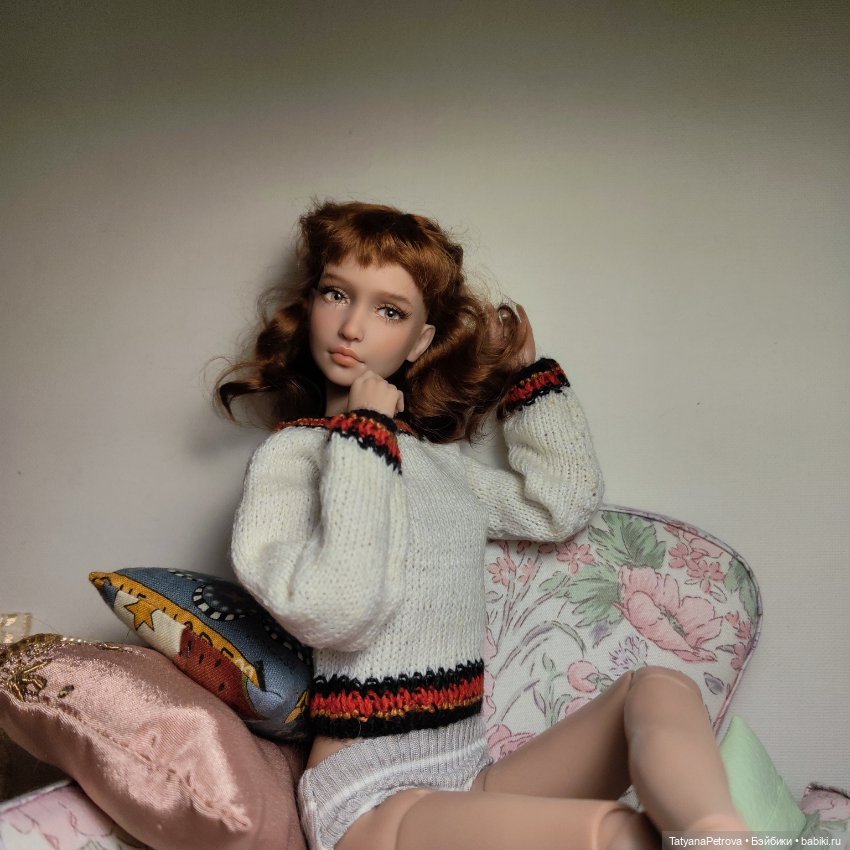 Вечер. Надюшка🤎 — Куклы Tender Creation (Анна Добрякова): российские BJD (БЖД) (фото 4)