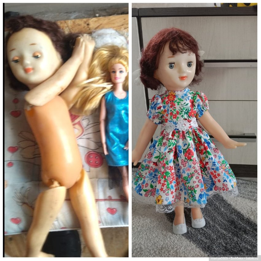Мои работы за лето — Реставрация и преображение кукол: ремонт (фото 5)