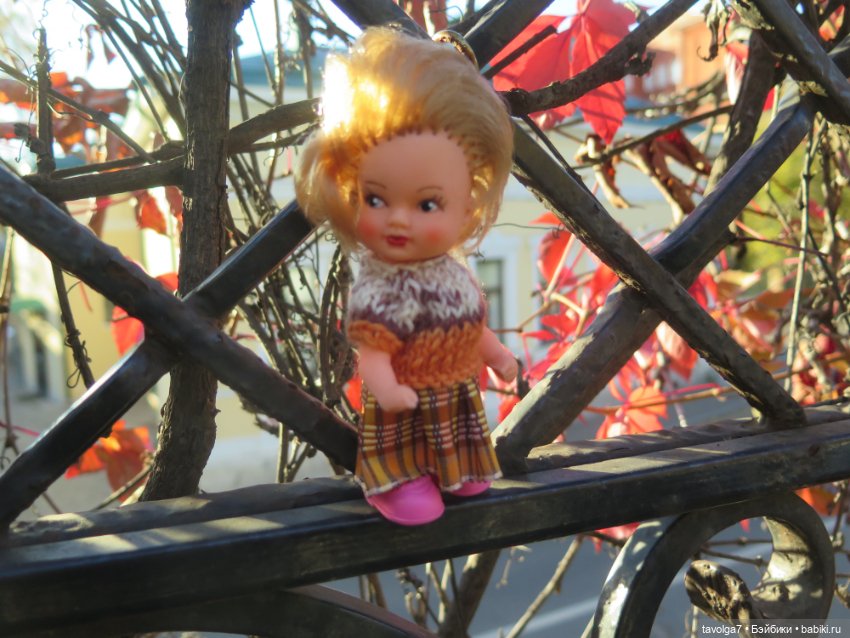 Ари первая прогулка по Москве