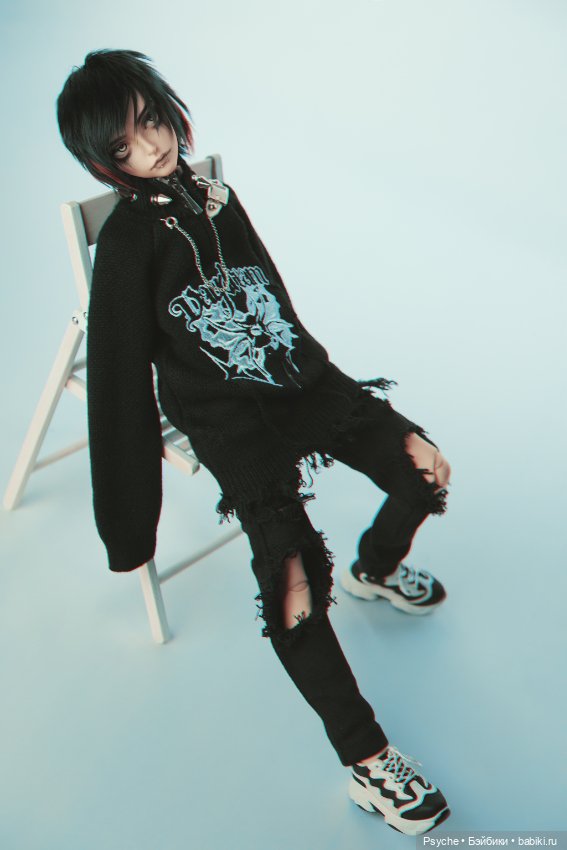 Вороненок Глитч — Куклы Fairyland (ФэйриЛэнд): BJD (БЖД) (фото 3)