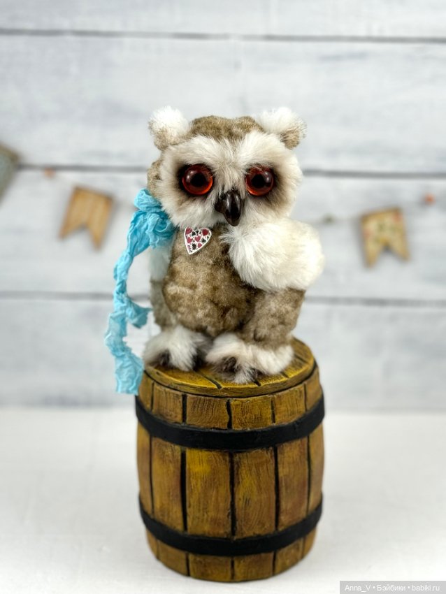 Тедди совенок Марвел — Авторские мишки Тедди и друзья: фото (фото 4)