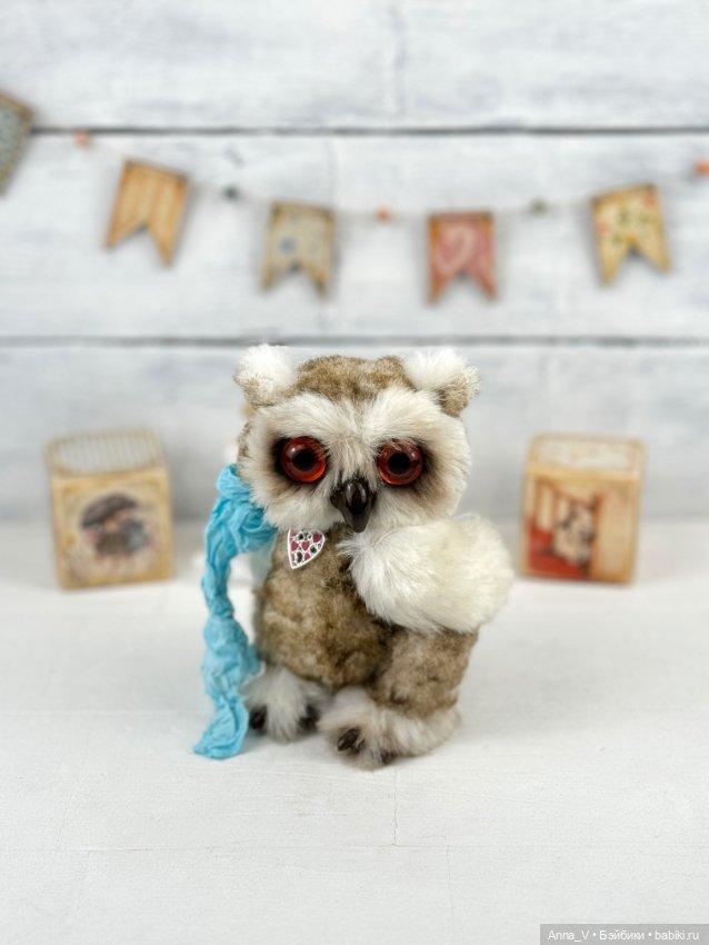 Тедди совенок Марвел — Авторские мишки Тедди и друзья: фото (фото 2)