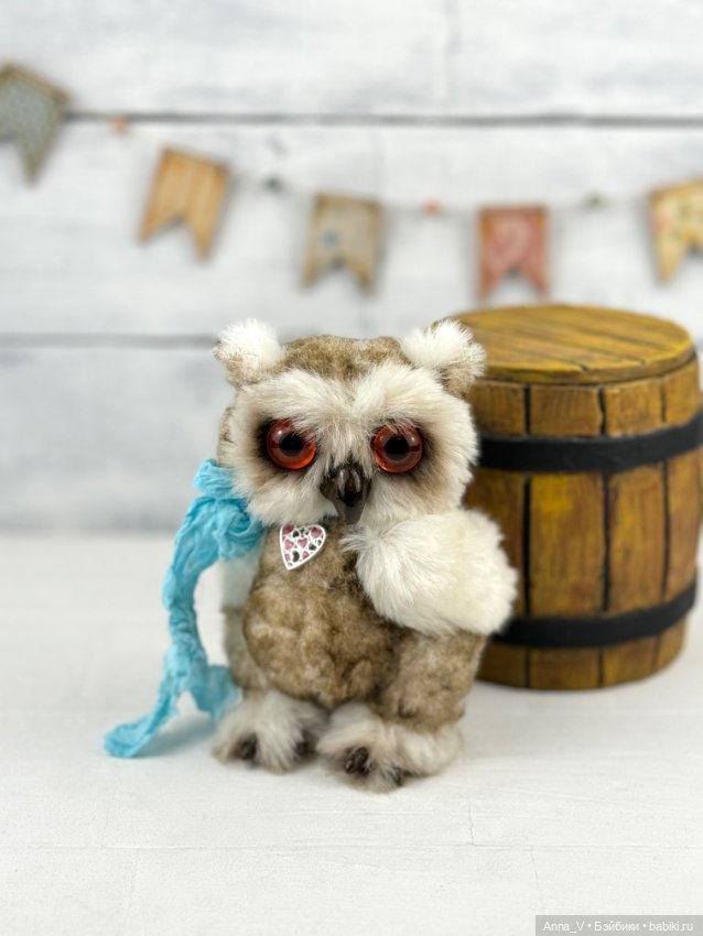 Тедди совенок Марвел — Авторские мишки Тедди и друзья: фото