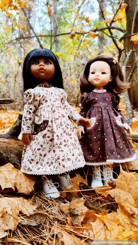 Осенние деньки — Одежда и обувь для кукол своими руками: фото