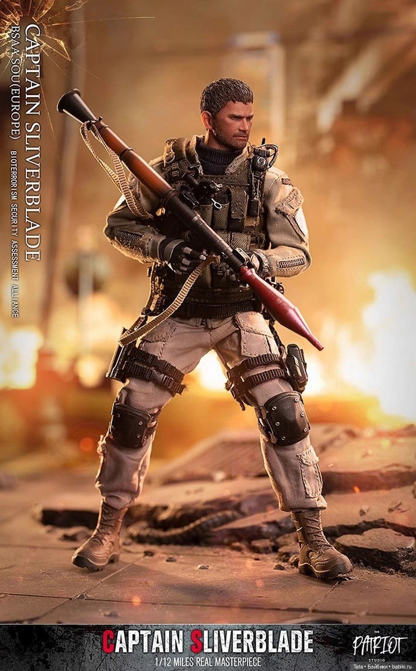 Patriot Studio - фигурка Криса Редфилда (фото 10)