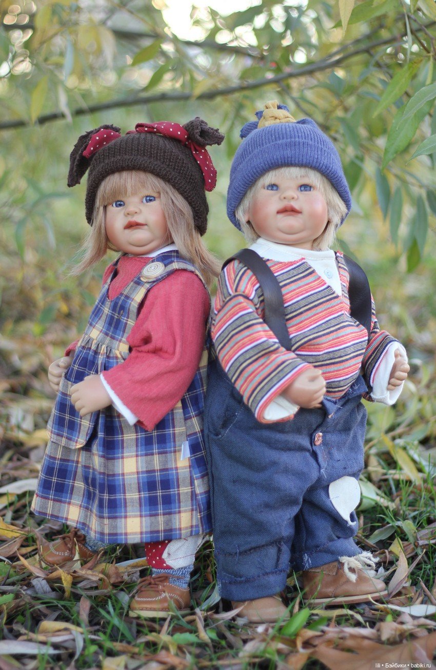 Вилма и Эдер — Куклы Susi Eimer (Сюзи Эймер): Gotz