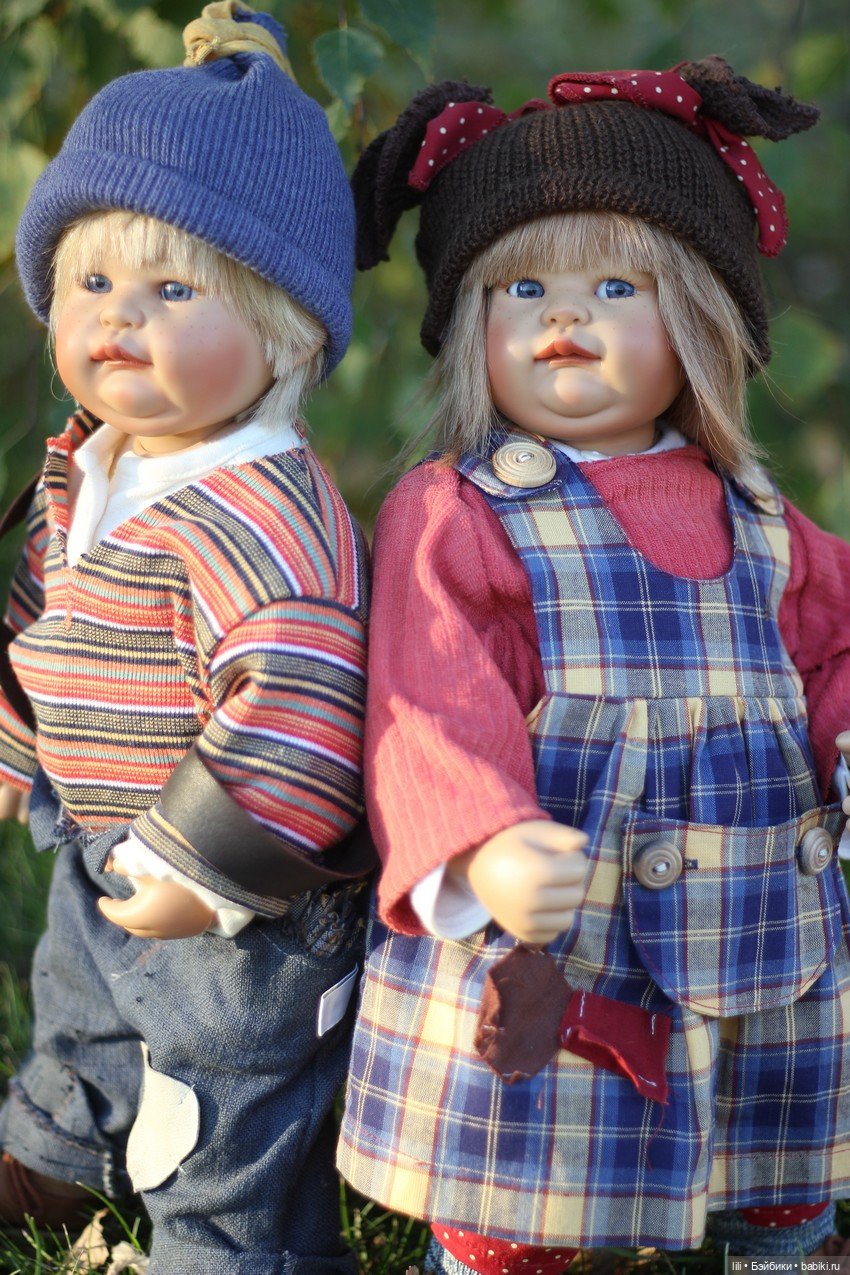 Вилма и Эдер — Куклы Susi Eimer (Сюзи Эймер): Gotz