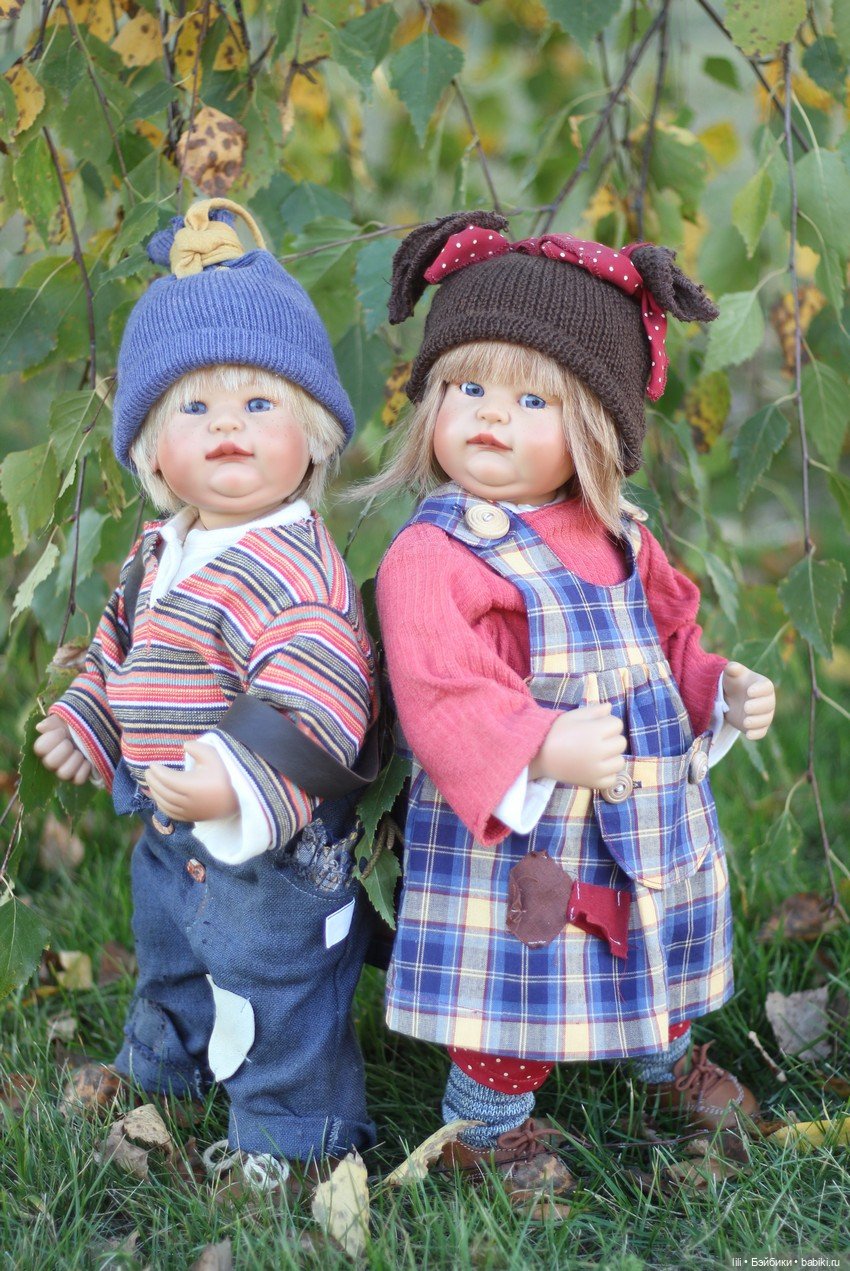 Вилма и Эдер — Куклы Susi Eimer (Сюзи Эймер): Gotz