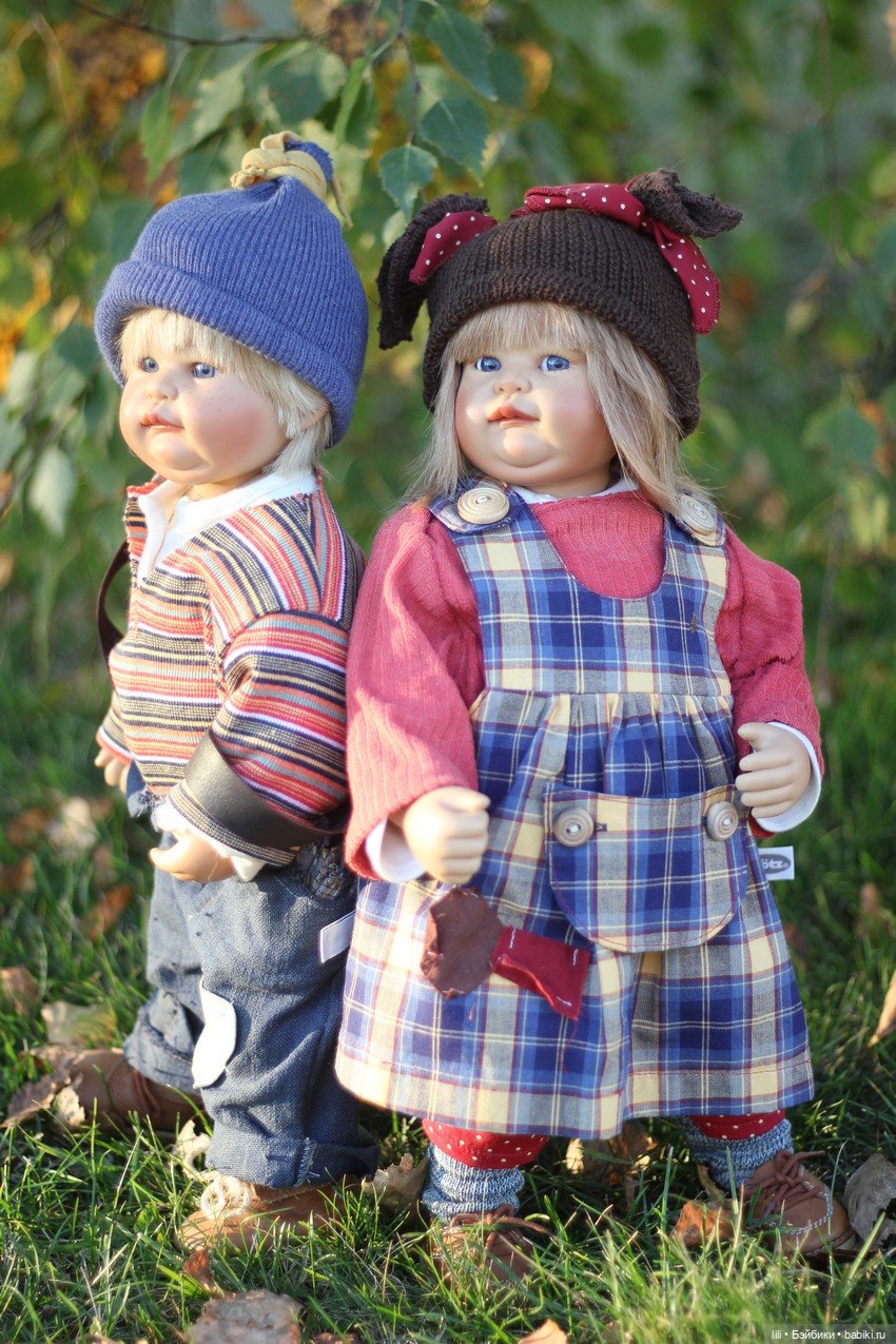 Вилма и Эдер — Куклы Susi Eimer (Сюзи Эймер): Gotz