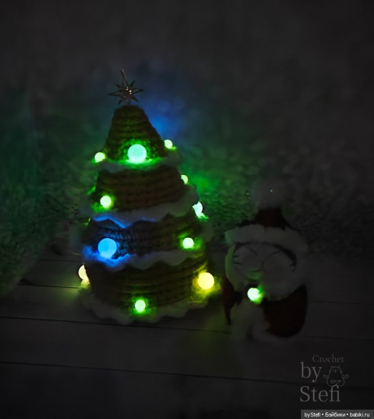 Новогодний сувенир — Вязаные игрушки и амигуруми: крючком (фото 9)