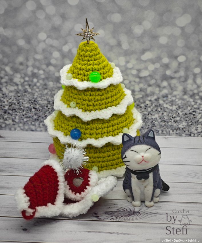 Новогодний сувенир — Вязаные игрушки и амигуруми: крючком (фото 2)