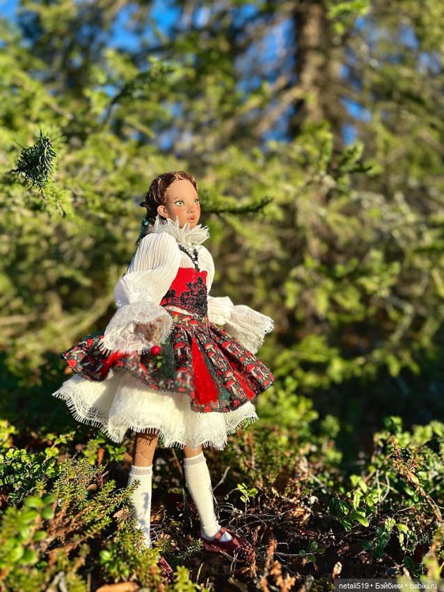 Милая грибная ведьмочка Black Cherry Doll Meihua (фото 8)