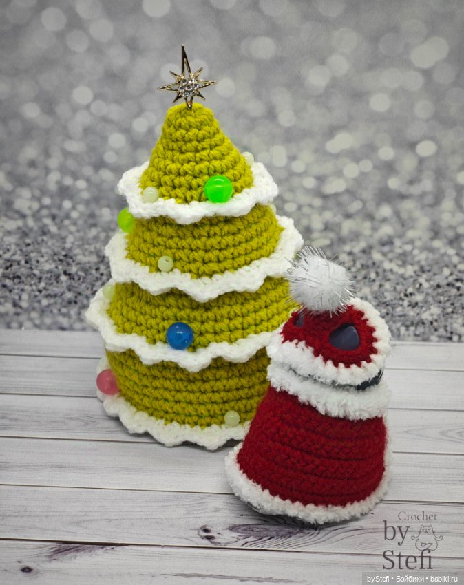 Новогодний сувенир — Вязаные игрушки и амигуруми: крючком (фото 6)