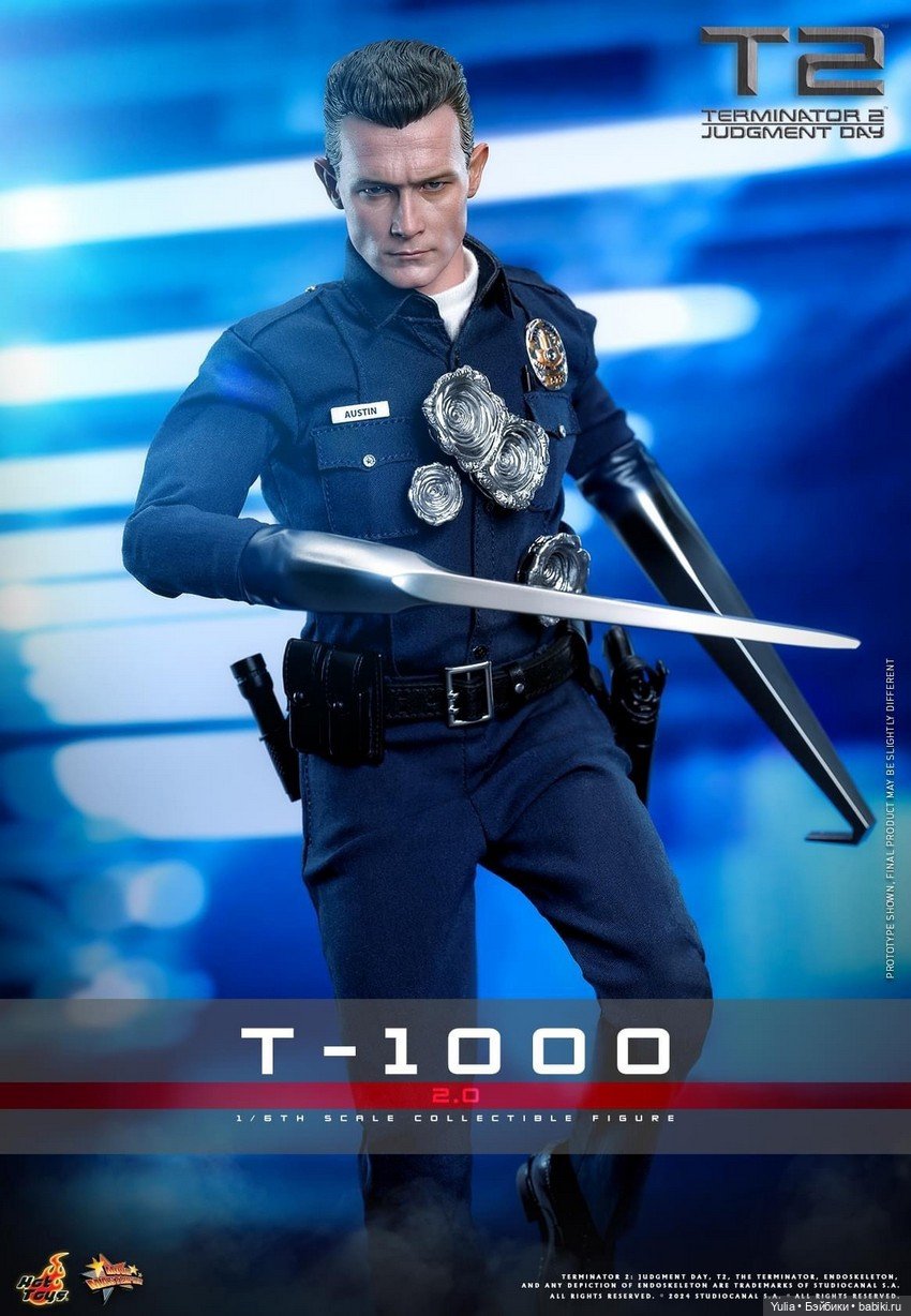Hot Toys - фигурка T-1000 (фото 4)