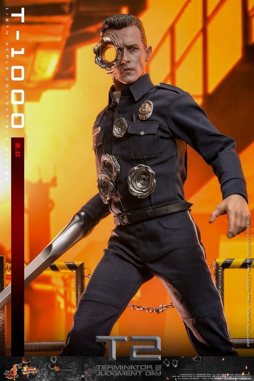 Hot Toys - фигурка T-1000 (фото 9)