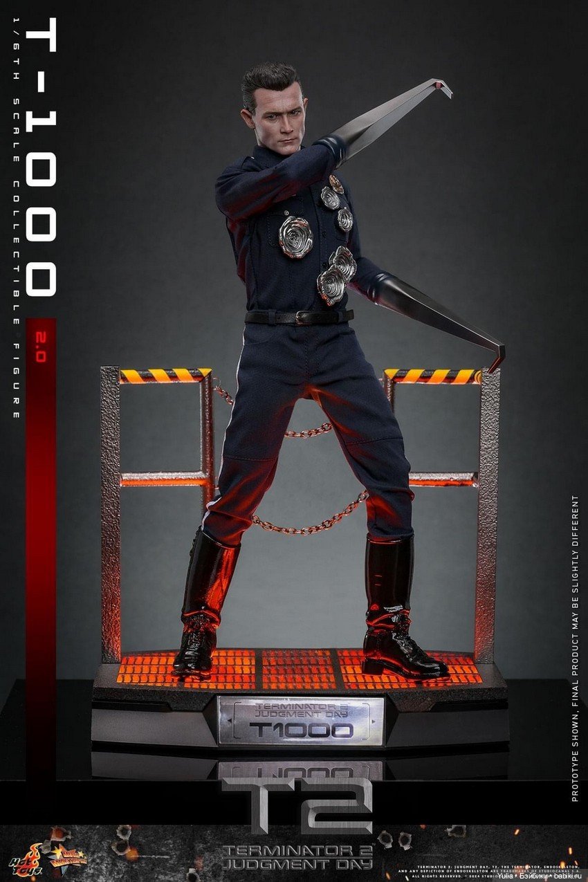 Hot Toys - фигурка T-1000 (фото 8)