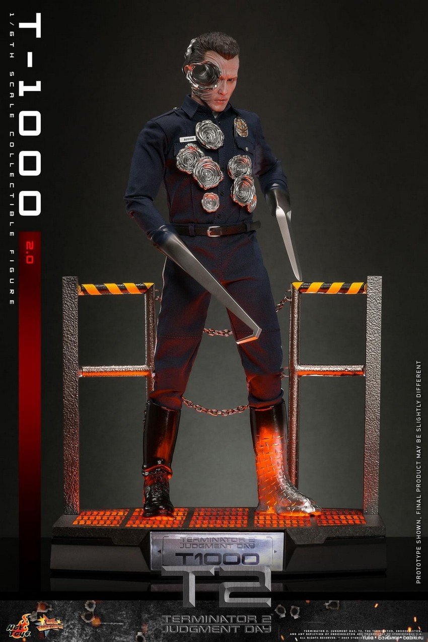 Hot Toys - фигурка T-1000 (фото 6)